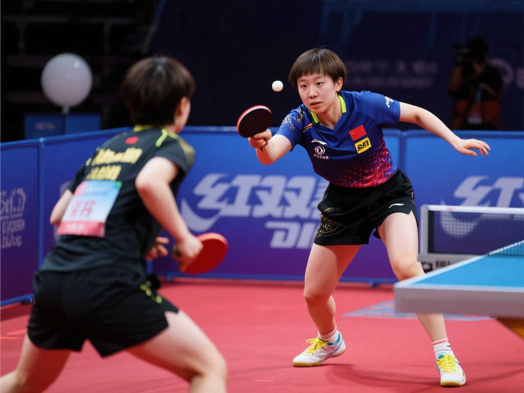 蒯曼以3比1力克朱成竹，为中国队赢得乒乓球世界杯首胜